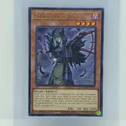 Yu-gi-oh Maximum Gold Condemned Witch MAGO-EN129 - Image 1
