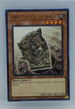 Barrier Statue of the Drought Yu-Gi-Oh! Maximum Gold 1st Edition MAGO-EN115 NM - Image 1
