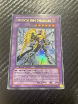 Elemental Hero Darkbright TAEV-EN042 Tactical Evolution 1st Edition - Image 2