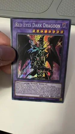 Red-Eyes Dark Dragoon MP22-EN264 Prismatic Secret rare 1st Edition Yugioh - Image 2