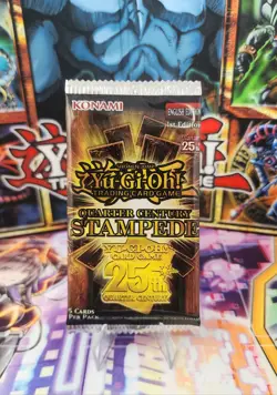 YuGiOh! Quarter Century Stampede Booster Pack (x1) - 1st Ed. - English NEW - Image 1