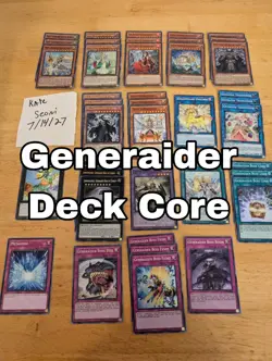 Yu-Gi-Oh Generaider Deck Core - Image 1