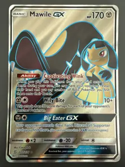 Mawile GX (Full Art) 227/236 Sm-Unified Minds Holo Pokemon TCG - NM - Image 1