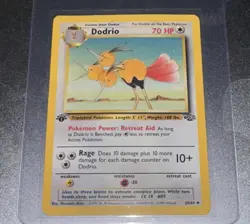Dodrio 34/64 1st Edition Regular Non Holo WoTC Pokemon Jungle Set LP English - Image 2