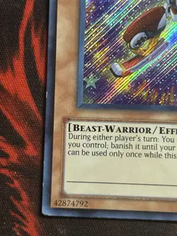 Yugioh - Wind-Up Rabbit PHSW-EN083 Secret Rare 1st Edition - Image 5