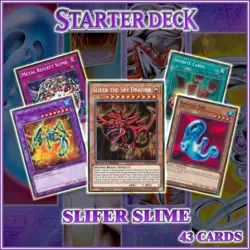 SLIFER SLIME STARTER DECK 43 | Strings Jam Humanoid Worm Duelist Kingdom YuGiOh - Image 1