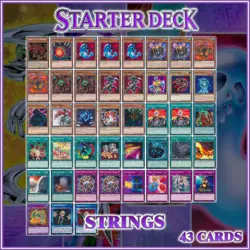 SLIFER SLIME STARTER DECK 43 | Strings Jam Humanoid Worm Duelist Kingdom YuGiOh - Image 2