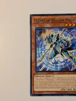 Yugioh TCG - 2x Keeper of Dragon Magic - TOCH-EN041 - NM - Unlimited Ed. - Rare - Image 3