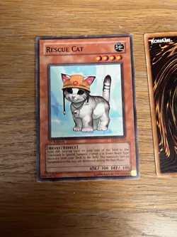 1st Ed Rescue Cat FET-EN033 Yugioh LP - Image 3