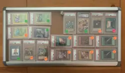 Pokemon / Yugioh Graded Card LOT of 17 Singles, PSA/CGC Slabbed, Ready to Ship! - Image 1