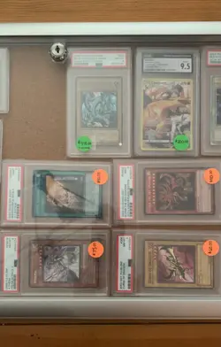 Pokemon / Yugioh Graded Card LOT of 17 Singles, PSA/CGC Slabbed, Ready to Ship! - Image 3