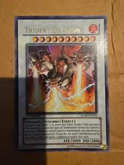 Yugioh Trident Dragion RGBT-EN043 1st Edition Ultra Rare NM - Image 1