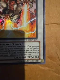 Yugioh Trident Dragion RGBT-EN043 1st Edition Ultra Rare NM - Image 4