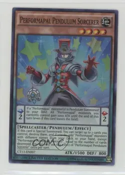 Performapal Pendulum Sorcerer YuGiOh Mega-Tins Limited Edition #CT13-EN007 - Image 1