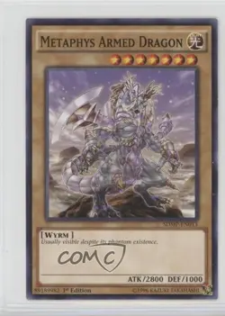 Metaphys Armed Dragon 1st Ed. YuGiOh Master of Pendulum Structure Deck - Image 1