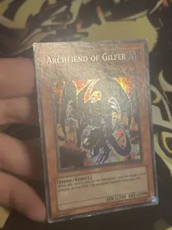 Yugioh: Archfiend Of Gilfer - RP02-EN094 - Secret Rare - Foil Bleed - MP - Image 3