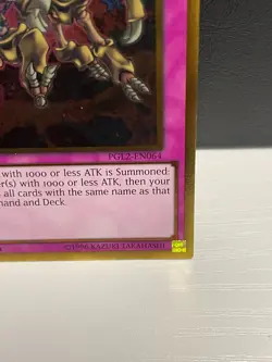 Chain Disappearance PGL2-EN064 Gold Rare 1st Edition NM Yugioh - Image 4