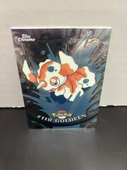 Topps Chrome Series 2 Holo Goldeen #118 Pokemon Card - Image 1
