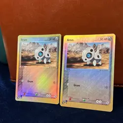 Aron Reverse Holo EX Ruby & Sapphire 50/109 Pokemon Card 2 - Image 4