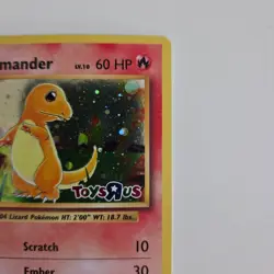 Charmander - (Toys R Us Promo) 009/108 Evolutions Discontinued Holo Pokemon Card - Image 4