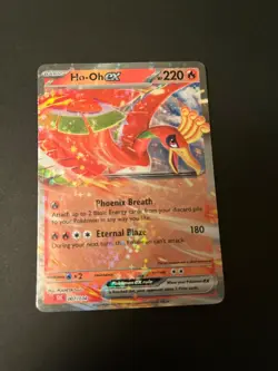 Ho-Oh EX 007/034 Pokemon Classic CLC Holo Pokemon Card Trading Card TCG - Image 2