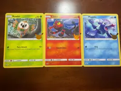 Pokemon Card Promos Lot of Jumbo Celebrations, Starter Cards NM - Image 1
