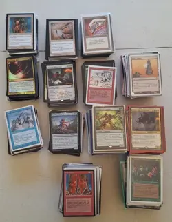 Magic The Gathering Huge Bulk Card Lot 1300+ Cards! C, UC, Rares & Mythics & VTG - Image 1