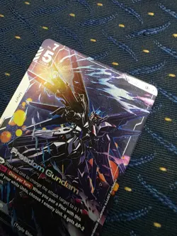 Gundam Card Game - Freedom Gundam LR+ Alt Art (GD01-065) - Image 4