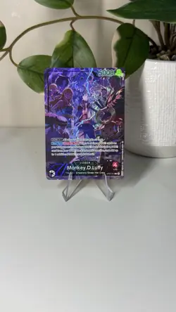 One Piece Card Game-Monkey.D.Luffy Alt Art Leader 2nd Anniversary Set Op09-061 - Image 1