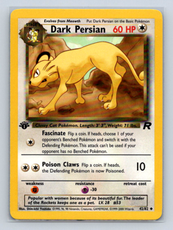 Pokemon Team Rocket 1st Edition: Choose Your Card! Near Mint - Image 5