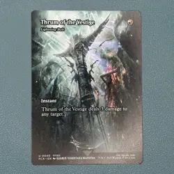 Thrum of the Vestige - Lightning Bolt (Showcase) FINAL FANTASY: TTA MTG - Image 1