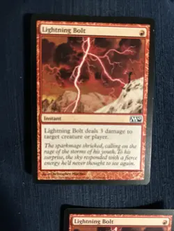 Magic The Gathering - 4x Lightning Bolt Core Set 2010 (M10) Regular Playset - Image 1