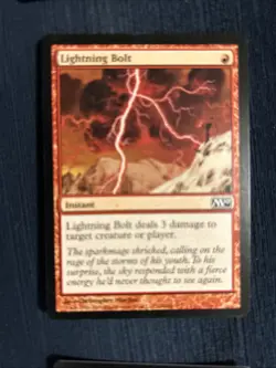 Magic The Gathering - 4x Lightning Bolt Core Set 2010 (M10) Regular Playset - Image 3