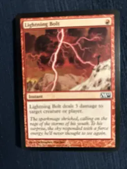 Magic The Gathering - 4x Lightning Bolt Core Set 2010 (M10) Regular Playset - Image 4
