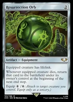 Light Play, English MTG Regular Resurrection Orb Warhammer 40,000 Singles Magic - Image 1
