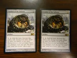 MTG M12 Sundial Of The Infinite Artifact Rare x2 Unplayed Excellent - NM - Image 1