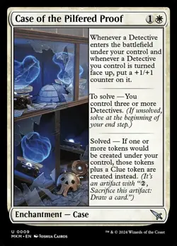 1x Case of the Pilfered Proof - Foil MTG Murders at Karlov Manor NM Magic Foil - Image 1