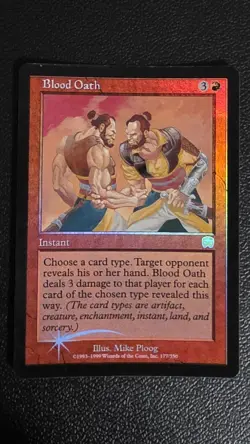 Blood Oath Mercadian Masques Foil NM - Image 2