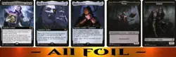 5x - (1/ea) The Book of Vile Darkness Set - FOIL EXTENDED ART - Forgotten Realms - Image 1