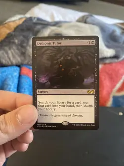 Demonic Tutor- Ultimate Masters, Rare, #93 - Image 1