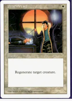 Death Ward, Fifth Edition # MTG - Image 1