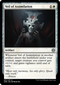 4x Veil of Assimilation MTG Phyrexia: All Will Be One NM Magic Regular - Image 1