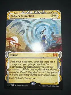 MTG Teferi's Protection Strixhaven: Mystical Archives 011/063 Non Foil Mythic - Image 1