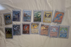 Pokemon TCG cards lot Unlimited Base Set Blastoise Zapdos Light Dragonite - Image 1