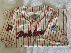 2025 Pokemon worlds Anaheim Baseball Jersey xl - Image 1