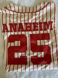 2025 Pokemon worlds Anaheim Baseball Jersey xl - Image 2