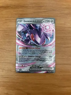 Genesect EX 067/086 - Pokemon TCG - Black Bolt - Double Rare - Lightly Played LP - Image 1