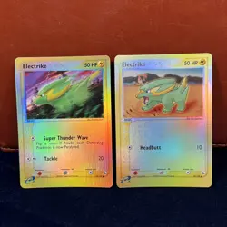 Electrike Reverse Holo EX Ruby & Sapphire 52/109 53/109 Pokemon Card - Image 1
