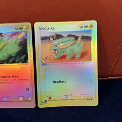 Electrike Reverse Holo EX Ruby & Sapphire 52/109 53/109 Pokemon Card - Image 3