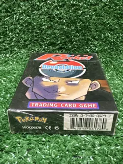 1999 Pokemon Team Rocket Devastation Theme Deck Vintage WOTC FACTORY SEALED RARE 781624924674 - Image 2